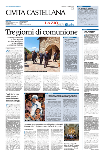 Avvenire - pagina diocesana del 08/05/2022